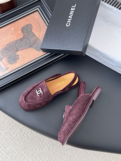 Chanel 25K Autumn/Winter Suede Mules