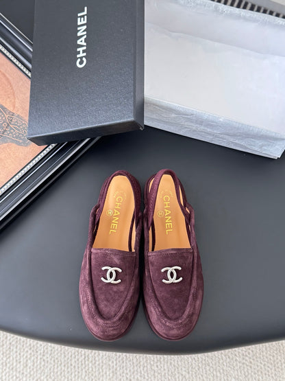 Chanel 25K Autumn/Winter Suede Mules