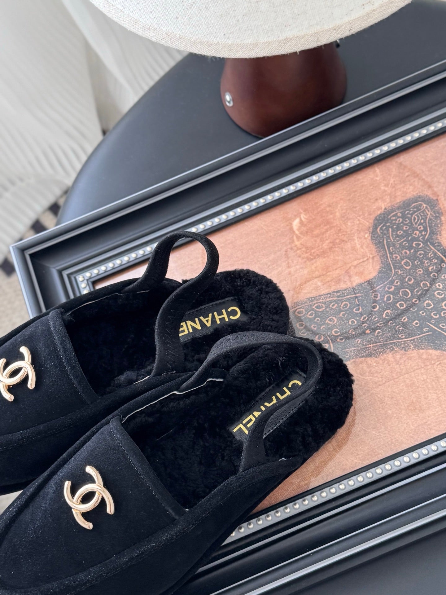 Chanel 24K Autumn/Winter Furry Mules