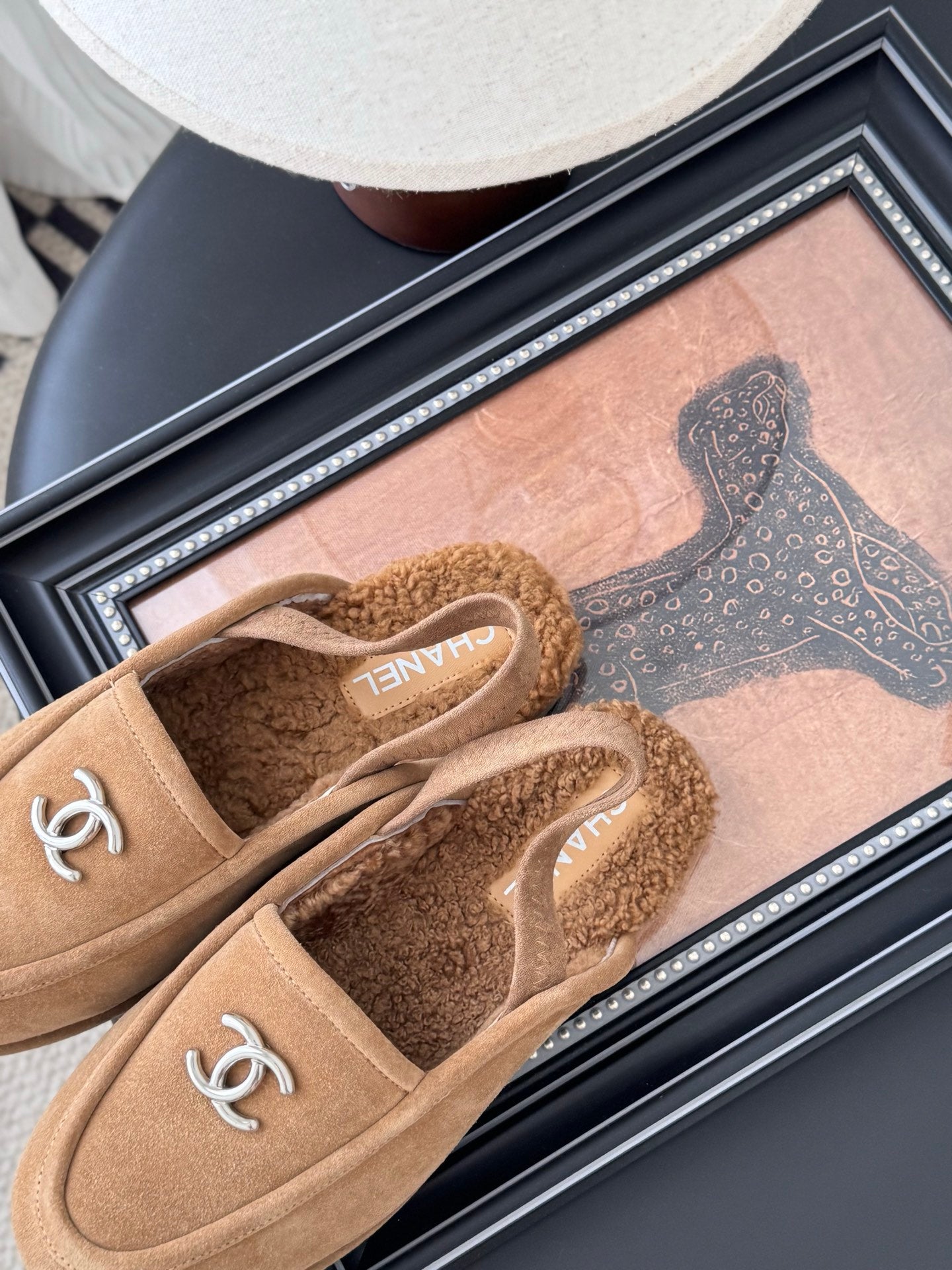 Chanel 24K Autumn/Winter Furry Mules