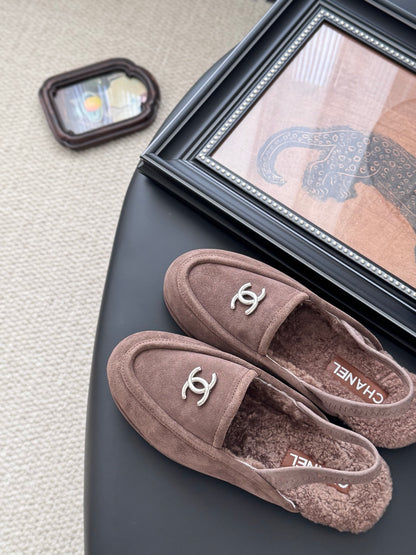 Chanel 24K Autumn/Winter Furry Mules