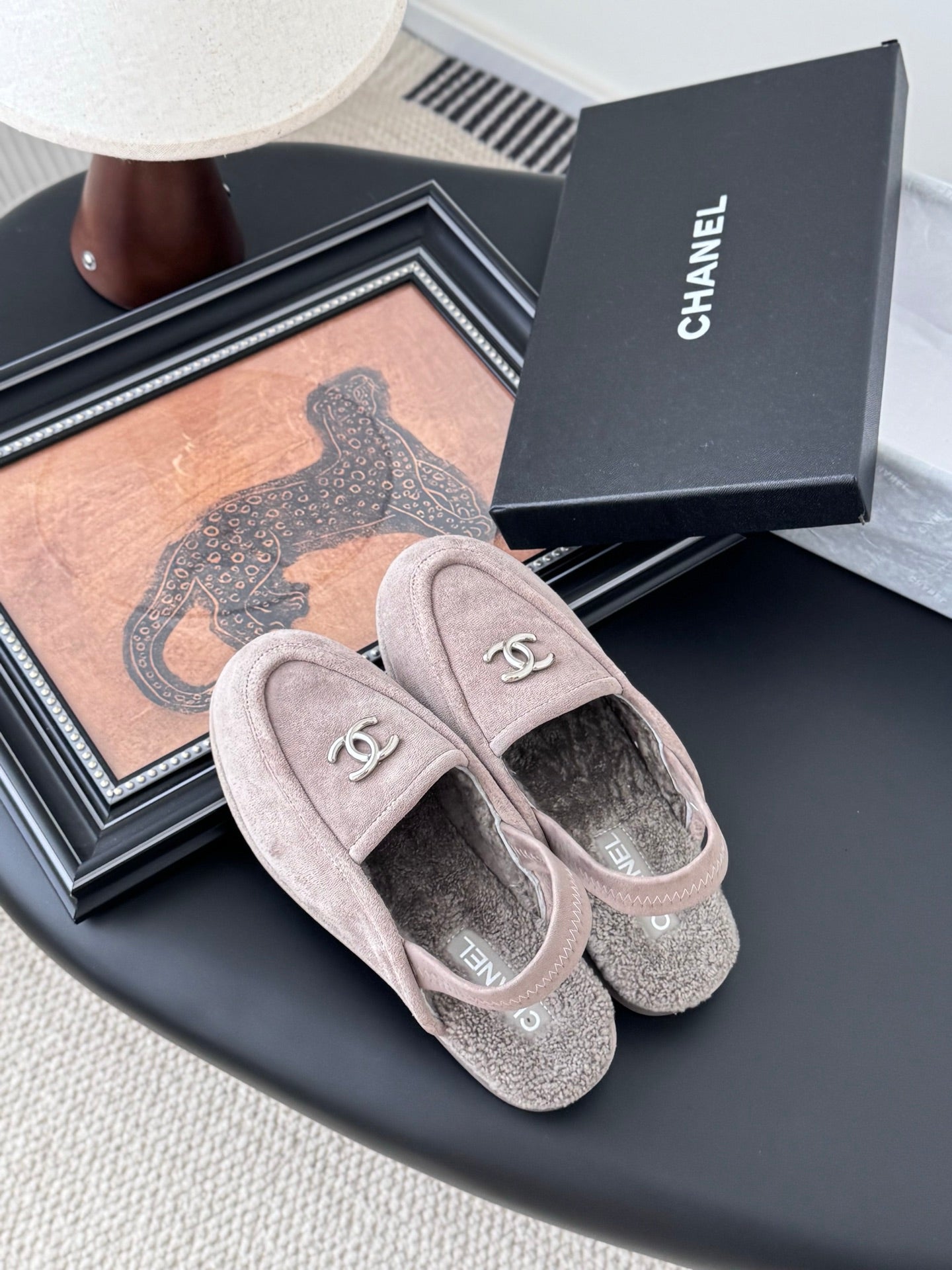 Chanel 24K Autumn/Winter Furry Mules