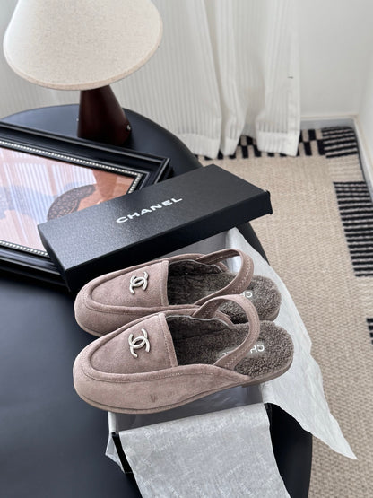 Chanel 24K Autumn/Winter Furry Mules
