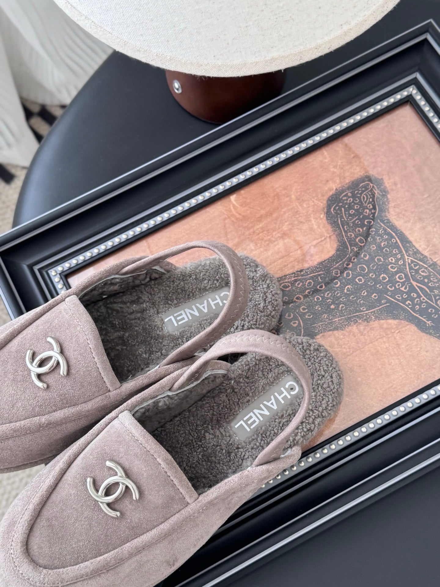 Chanel 24K Autumn/Winter Furry Mules