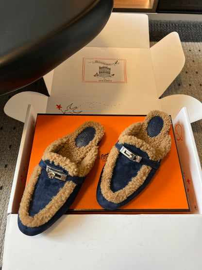 Hermès Leather Mules – 25FW
