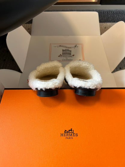 Hermès Leather Mules – 25FW