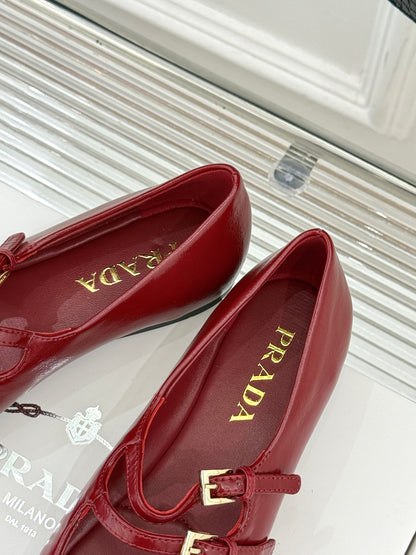 Prada Classic Mary Jane Flats