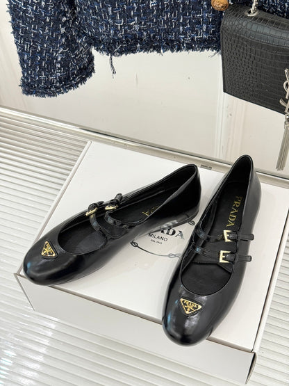 Prada Classic Mary Jane Flats