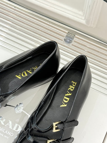 Prada Classic Mary Jane Flats