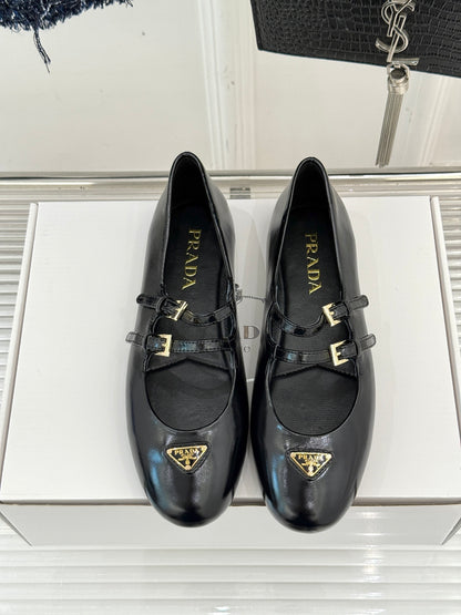 Prada Classic Mary Jane Flats