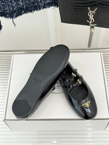 Prada Classic Mary Jane Flats
