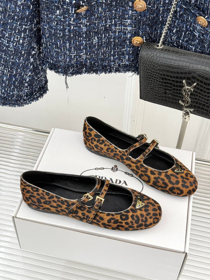 Prada Classic Mary Jane Flats