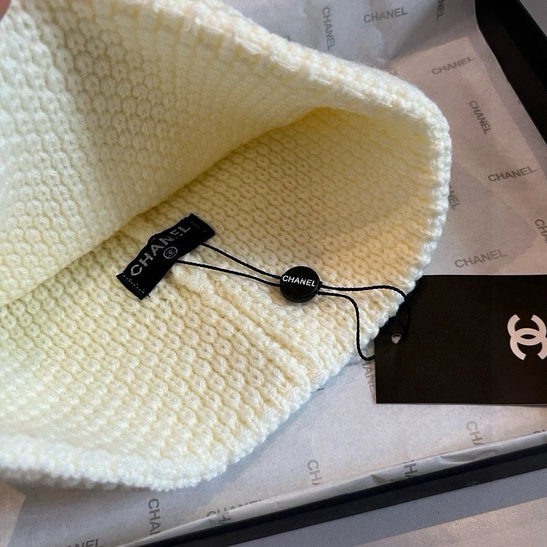 Chanel Scarf and Hat Set