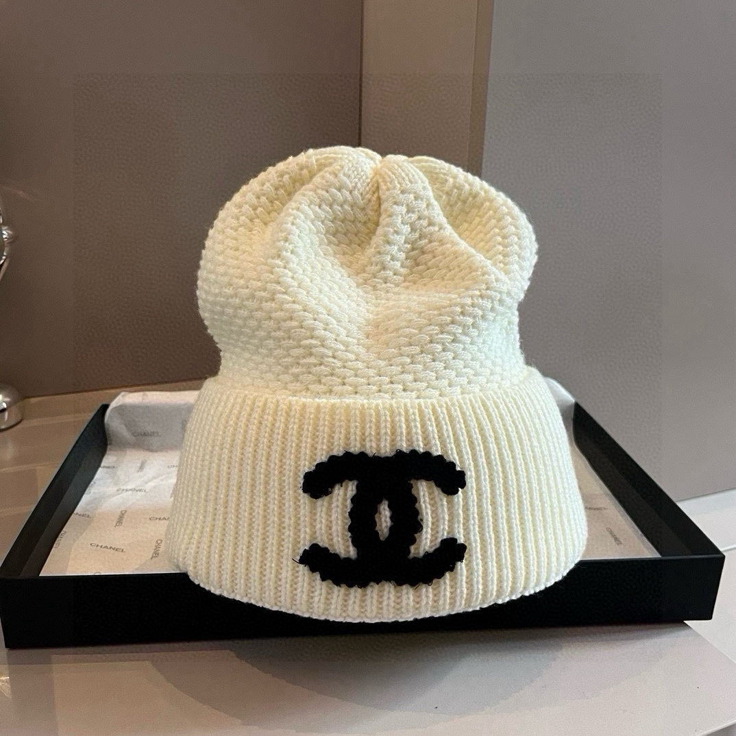 Chanel Scarf and Hat Set