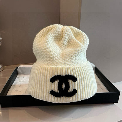 Chanel Scarf and Hat Set