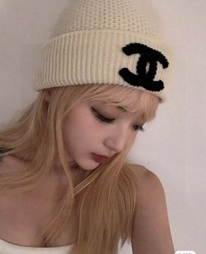 Chanel Scarf and Hat Set