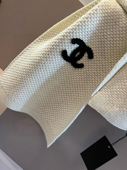 Chanel Scarf and Hat Set