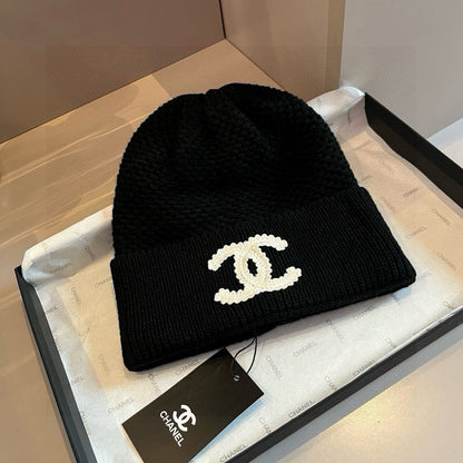 Chanel Scarf and Hat Set