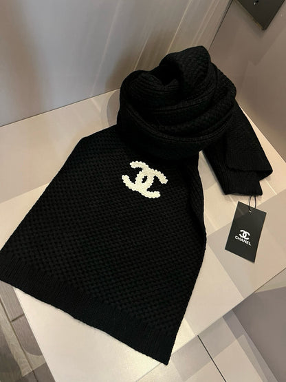 Chanel Scarf and Hat Set