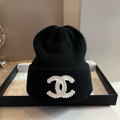 Chanel Scarf and Hat Set