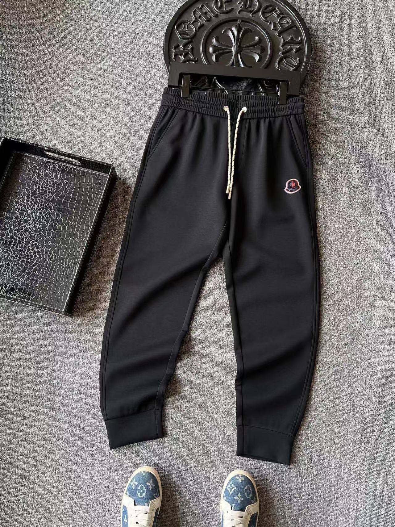 Moncler 1952 Series Modal Embroidered Pants