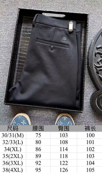 Moncler Double Logo Business Casual Pants
