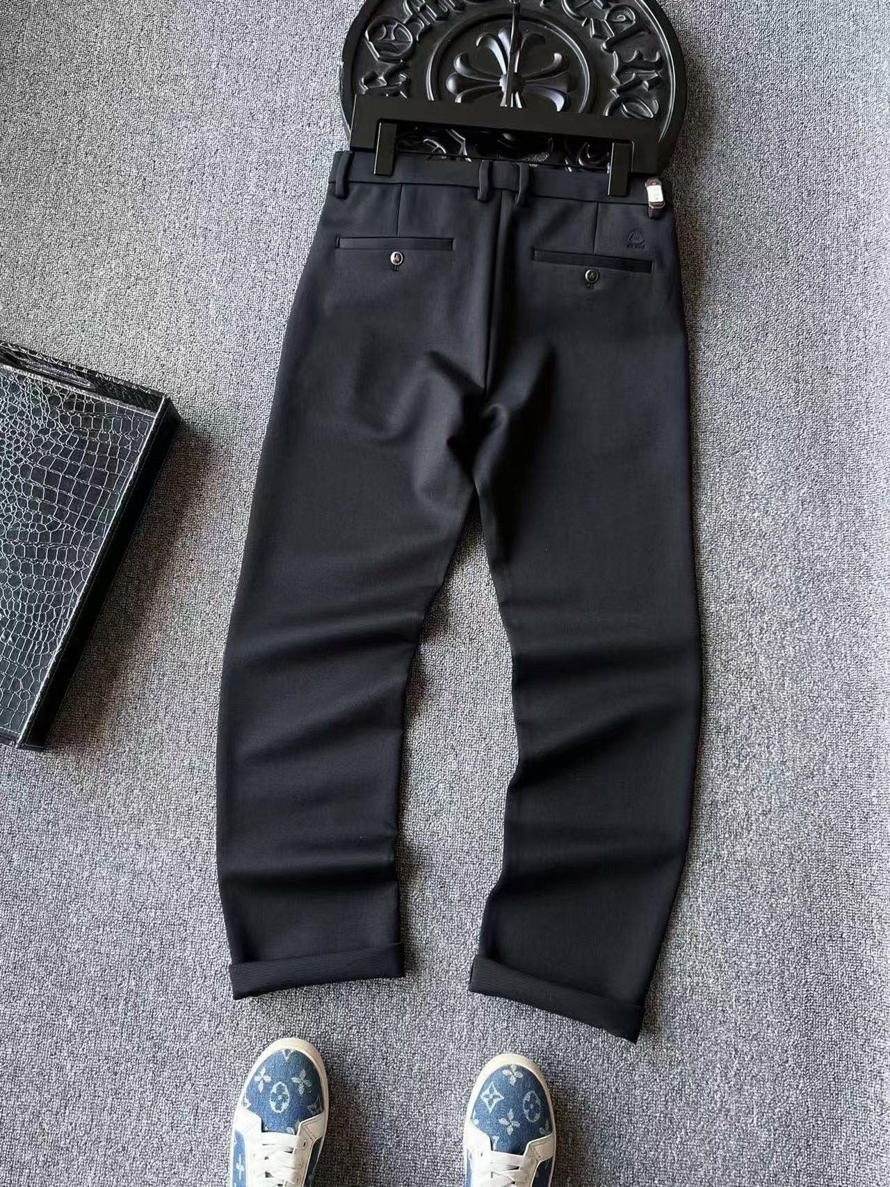 Moncler Double Logo Business Casual Pants