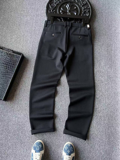 Moncler Double Logo Business Casual Pants