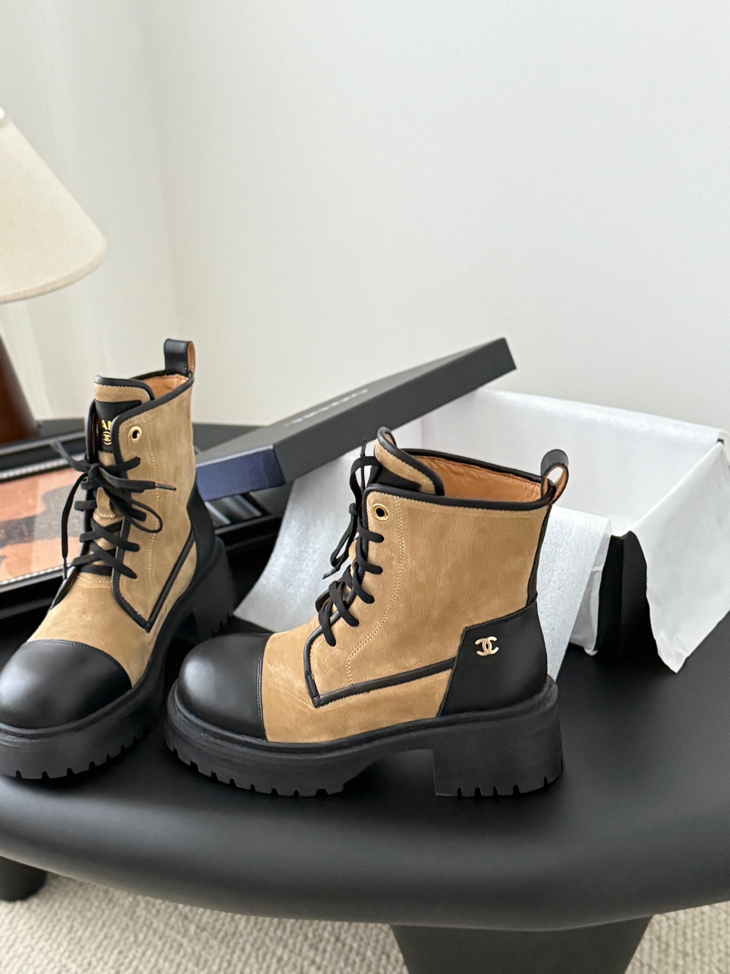 Chanel 25B Haute Couture Ankle Boots – Autumn/Winter Collection