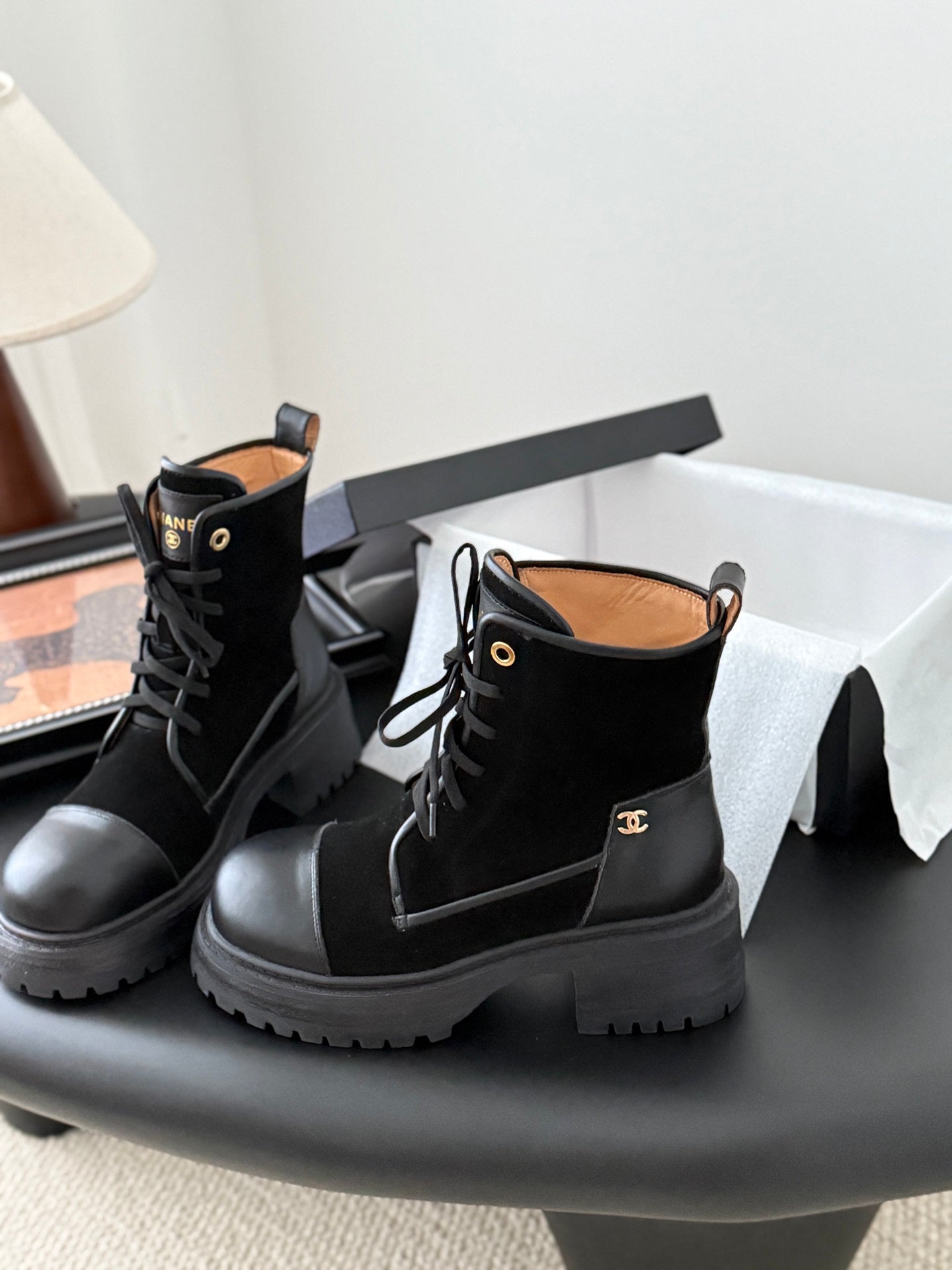 Chanel 25B Haute Couture Ankle Boots – Autumn/Winter Collection