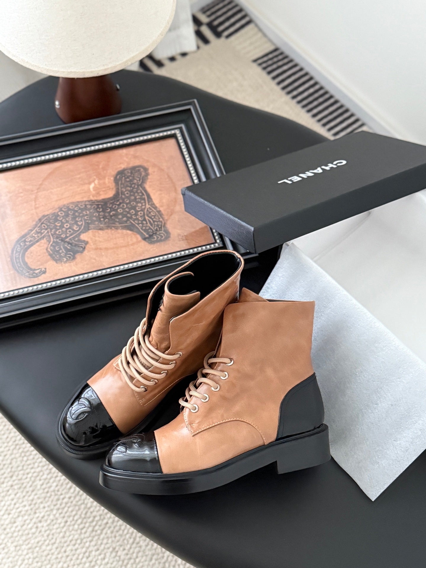 Chanel 25B Haute Couture Ankle Boots – Autumn/Winter Collection