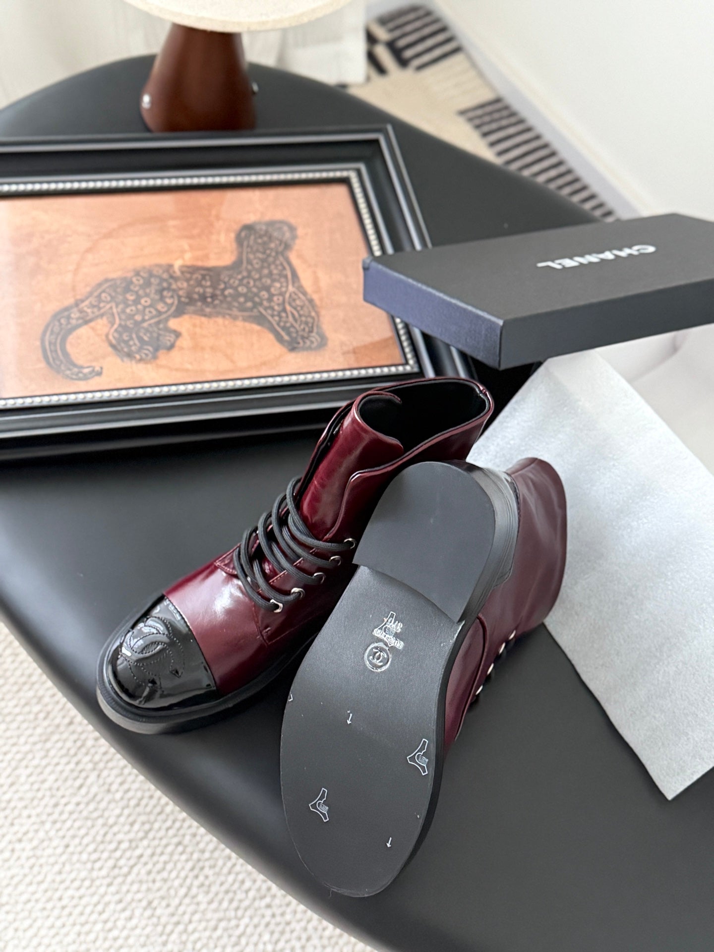Chanel 25B Haute Couture Ankle Boots – Autumn/Winter Collection