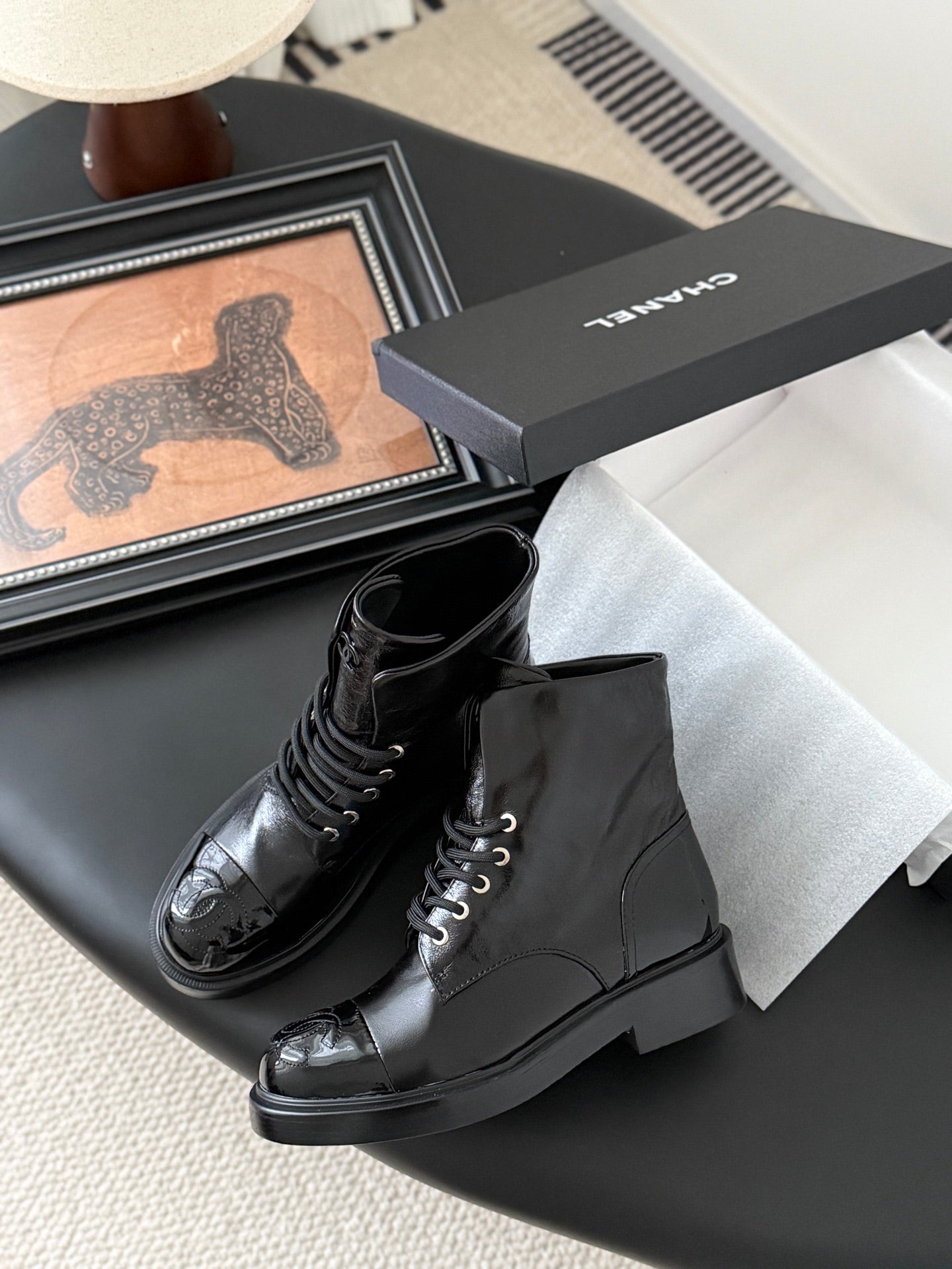 Chanel 25B Haute Couture Ankle Boots – Autumn/Winter Collection