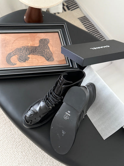 Chanel 25B Haute Couture Ankle Boots – Autumn/Winter Collection