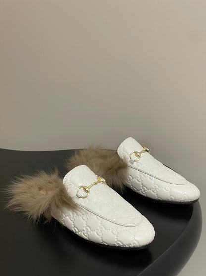 Gucci Princetown Classic Wool Mules – 2025 Fall Latest Edition