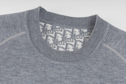 Dior Reversible Oblique Cashmere Crewneck Sweater – 25FW