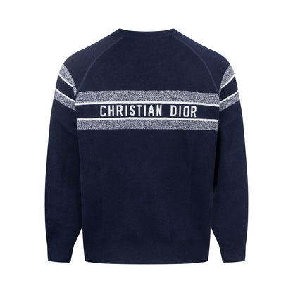 Dior Reversible Oblique Cashmere Crewneck Sweater – 25FW