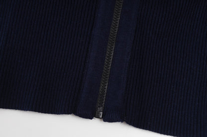 Dior Reversible Oblique Zipper Knit Cardigan – 25FW