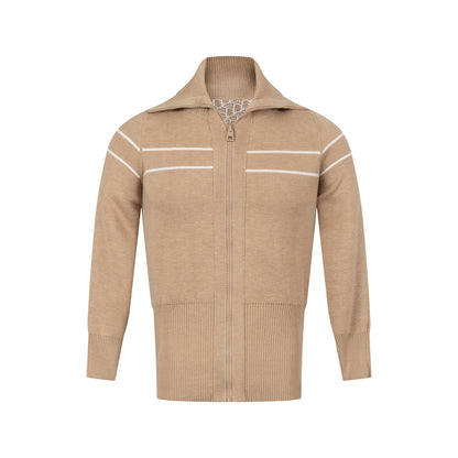 Dior Reversible Oblique Zipper Knit Cardigan – 25FW