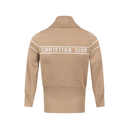 Dior Reversible Oblique Zipper Knit Cardigan – 25FW
