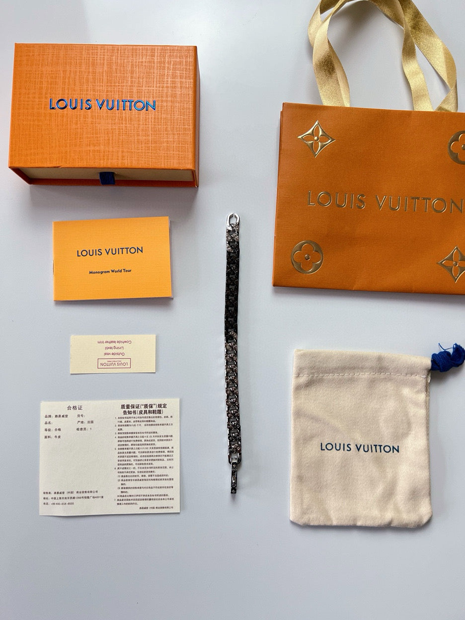Louis Vuitton Chain Links Monogram Bracelet