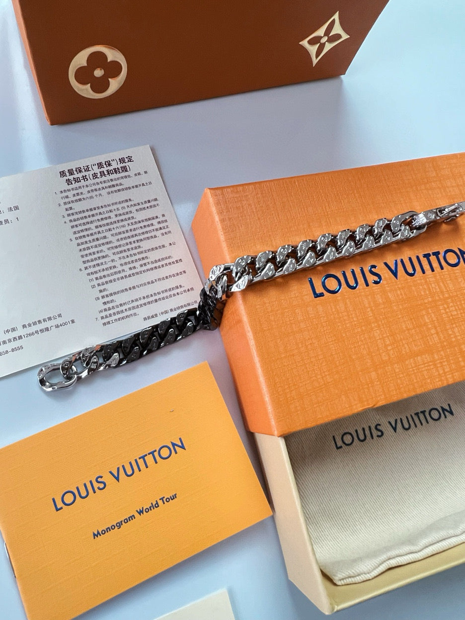 Louis Vuitton Chain Links Monogram Bracelet