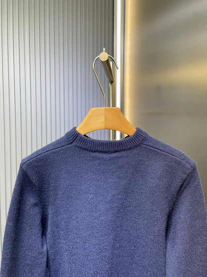Gucci Dissipated Logo Wool Pullover