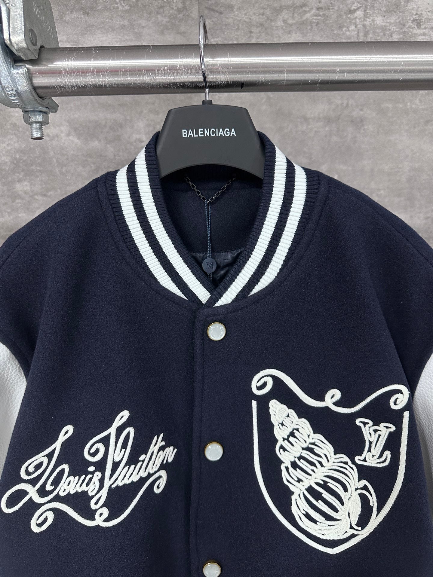 Louis Vuitton Seashell Embroidery Bomber Jacket – Nautical Collection – 24FW