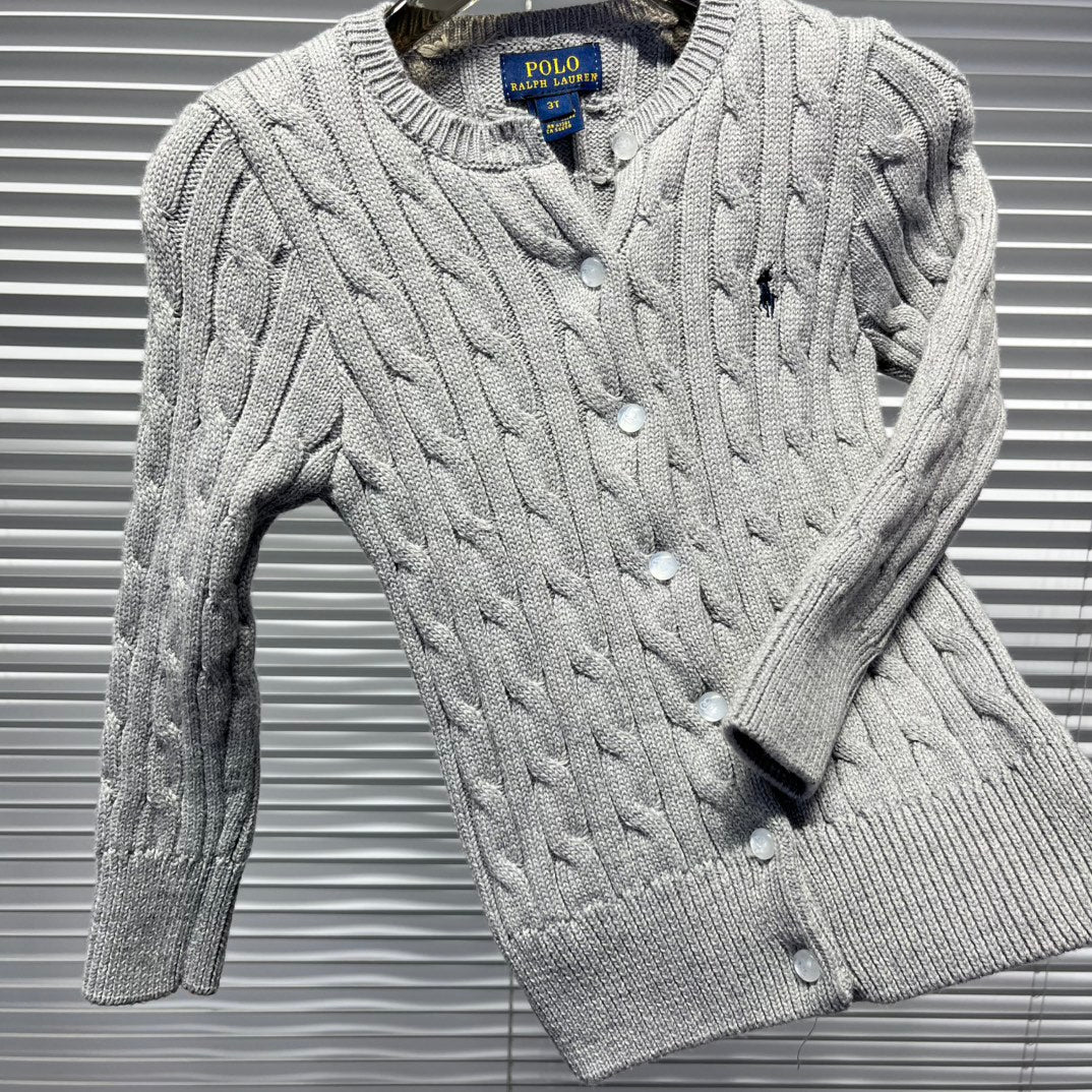 Ralph Lauren Cable Knit Cardigan – Kids Collection