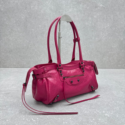 Balenciaga Le City East-West Motorcycle Bag – 2024 Early Autumn Collection