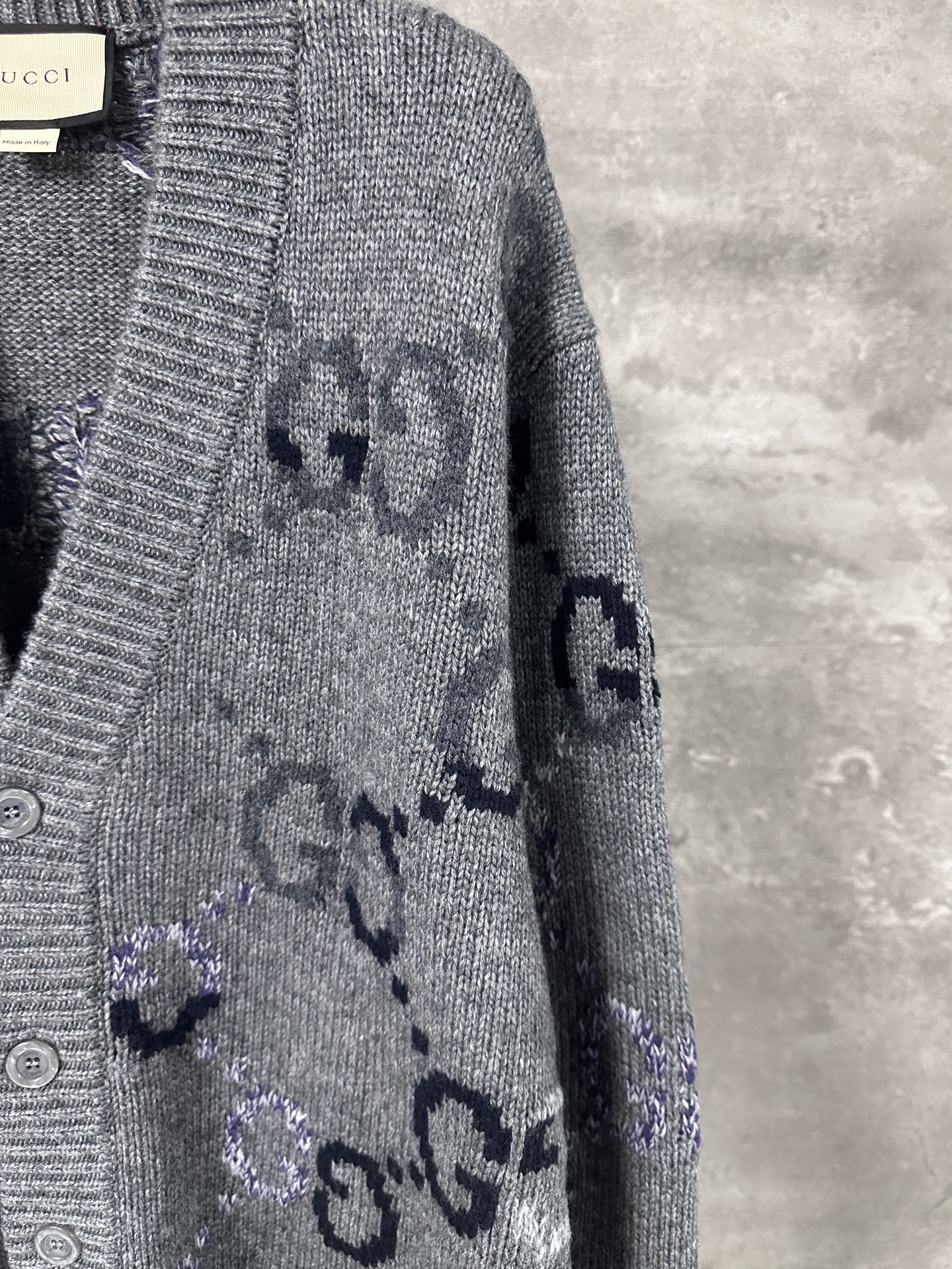 Gucci Gradient Knit Cardigan – 24FW