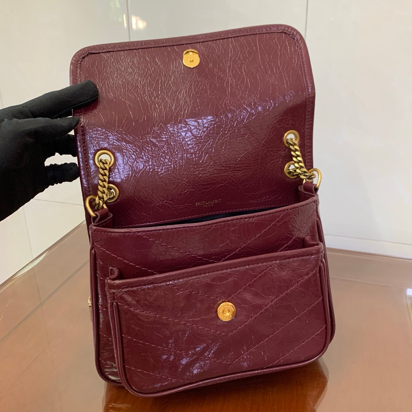 Saint Laurent Niki Baby Shoulder Bag