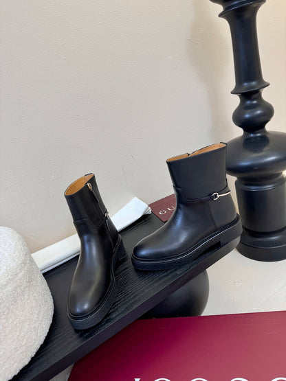 Gucci Runway Suede Boots