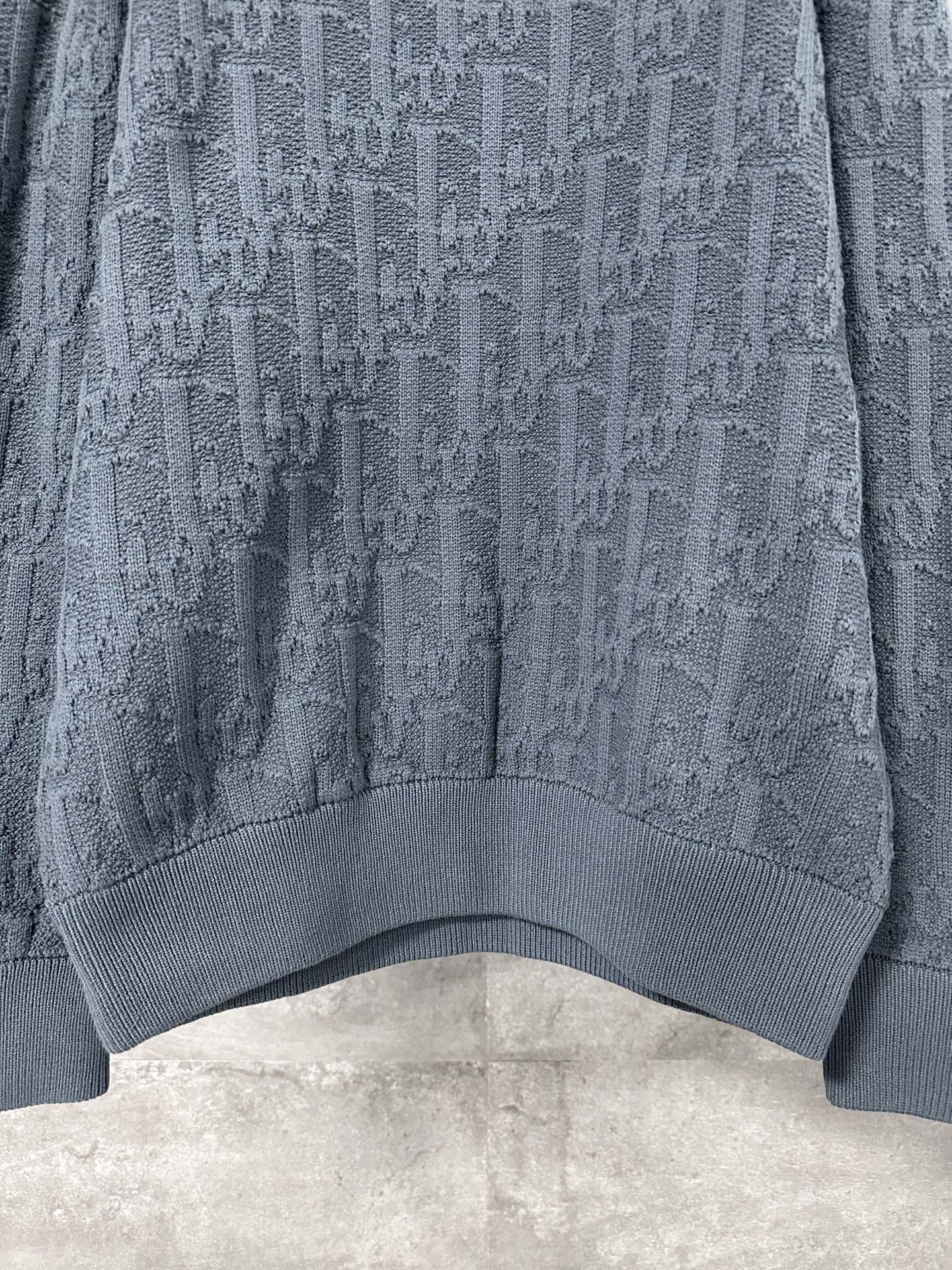 Dior CD Monogram Knit Sweater